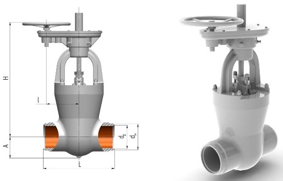 Задвижка 1012-175-ЦЗ