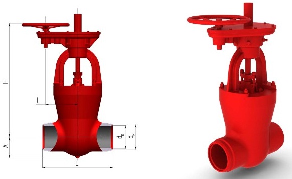 Задвижка 1013-175-ЦЗ