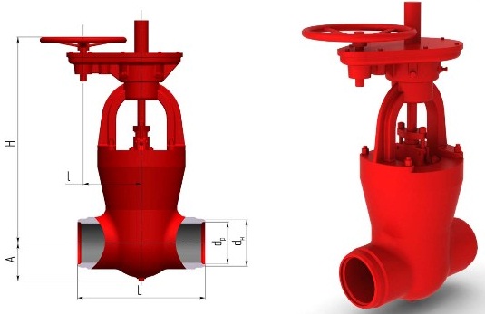 Задвижка 1013-175-ЦЗ-01