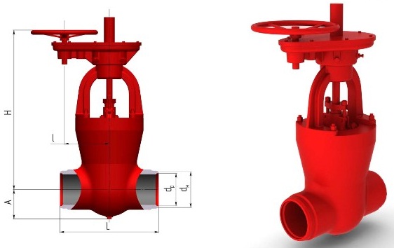 Задвижка 883-250-ЦЗ-01