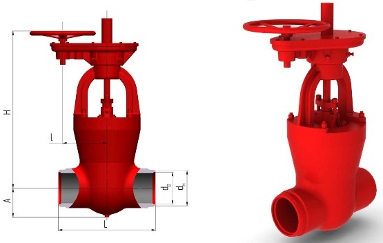 Задвижка 1017-250-ЦЗ