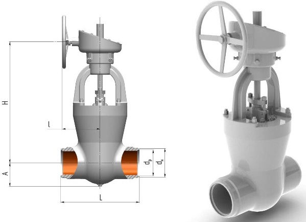 Задвижка 1120-100-КЗ