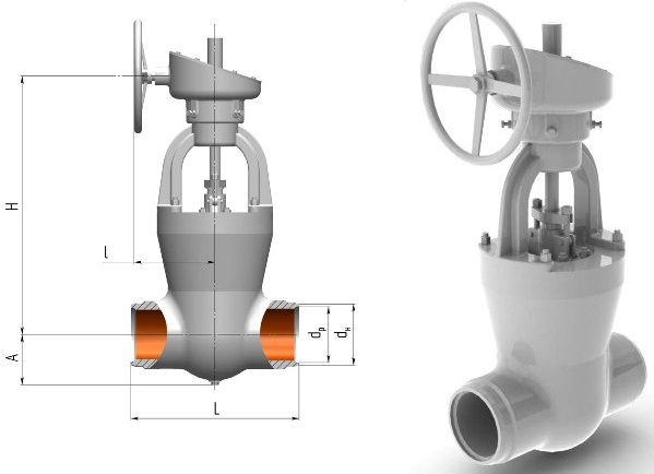 Задвижка 1120-100-КЗ-01