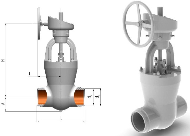 Задвижка 880-150-КЗ