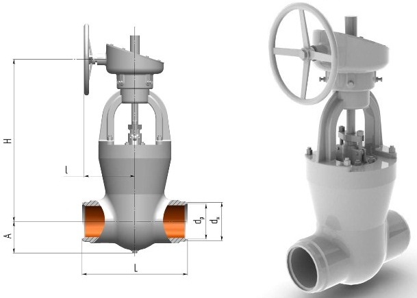 Задвижка 1012-150-КЗ