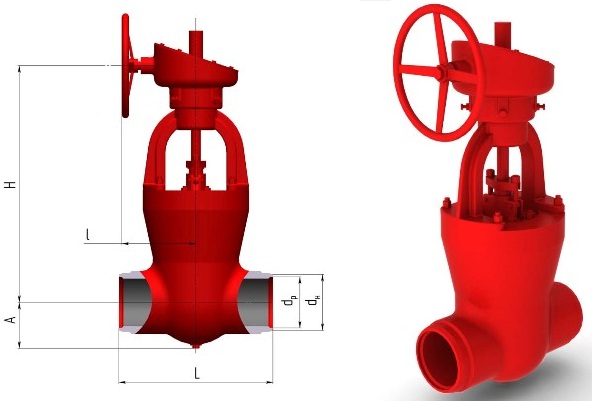 Задвижка 1015-150-КЗ