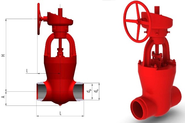 Задвижка 1012-175-КЗ