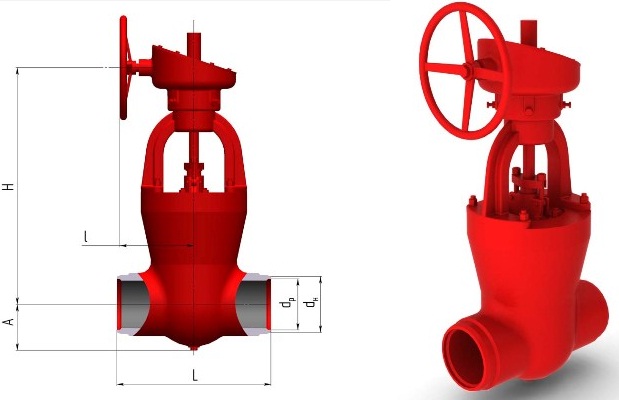 Задвижка 883-175-КЗ-01