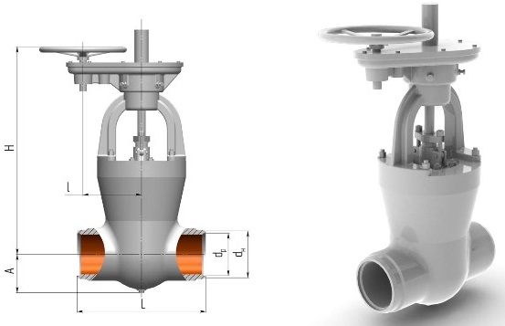 Задвижка 1307-225-КЗ