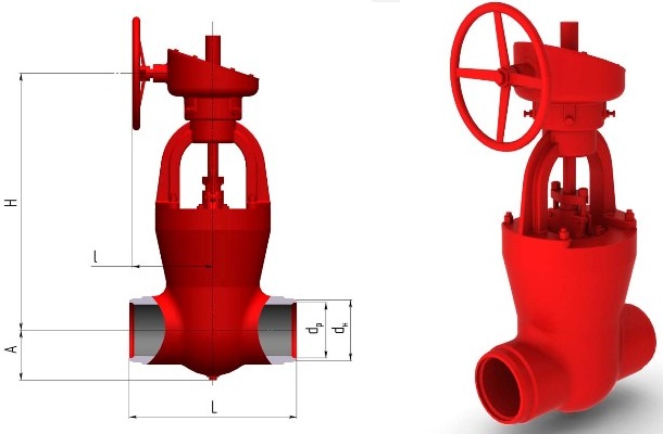 Задвижка 1016-250-КЗ