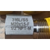 Переходник m/f m20х1.5/1/2 NPT 316L C0520/45/01 SAMI