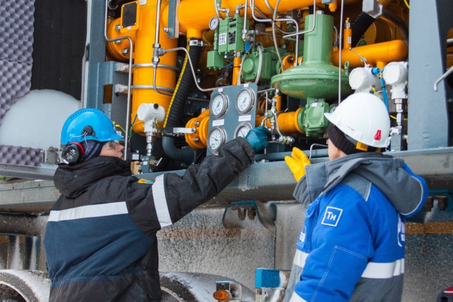 «Газпром трансгаз Ухта» обновил МГ «Пунга ‒ Вуктыл ‒ Ухта ‒ 2» с помощью мобильной компрессорной станции