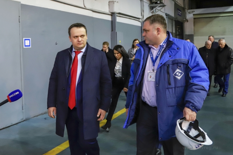 МК «Сплав» посетил губернатор Новгородской области Андрей Никитин