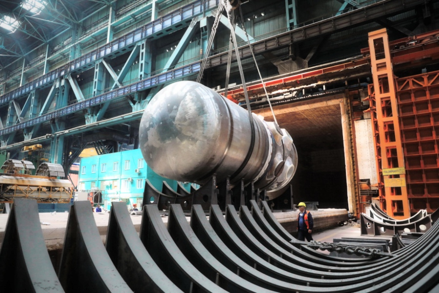 На «Атоммаше» завершен ключевой этап производства корпуса реактора для АЭС «Руппур»