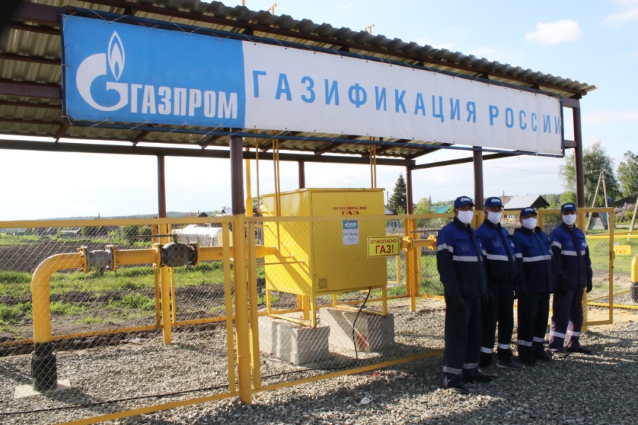 В селе Павловка Ульяновской области пустили газ по новому трубопроводу