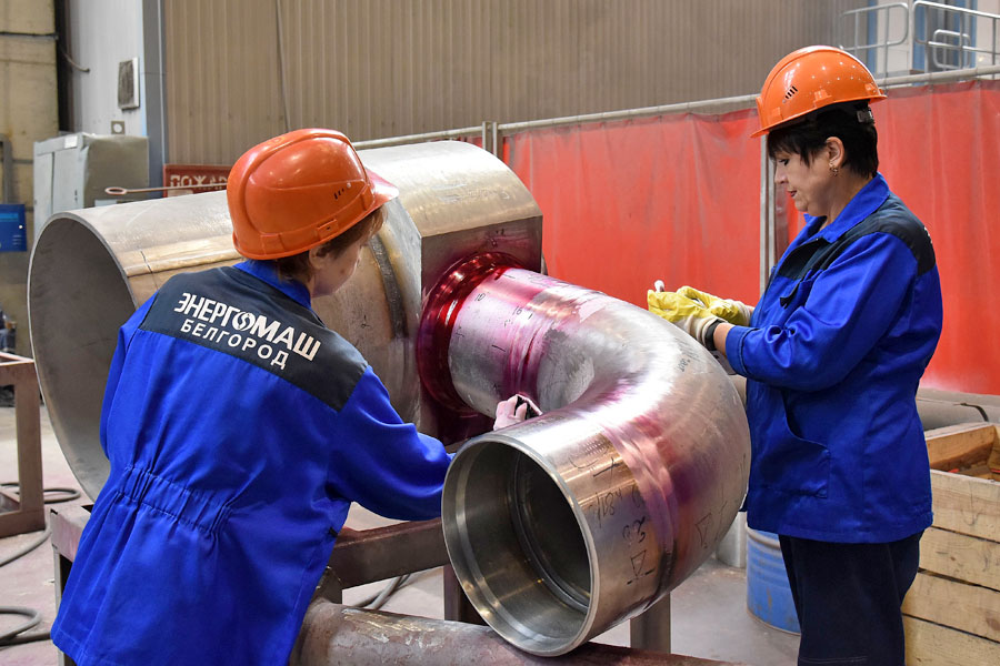 «Белэнергомаш – БЗЭМ» выполняет производство и поставку трубопроводов для атомных станций