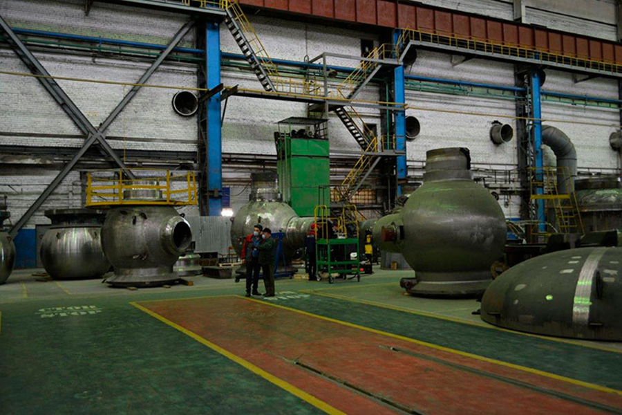 Завершена сборка и сварка кольцевых швов всего комплекта из четырех ГЦН для первого энергоблока АЭС «Руппур»