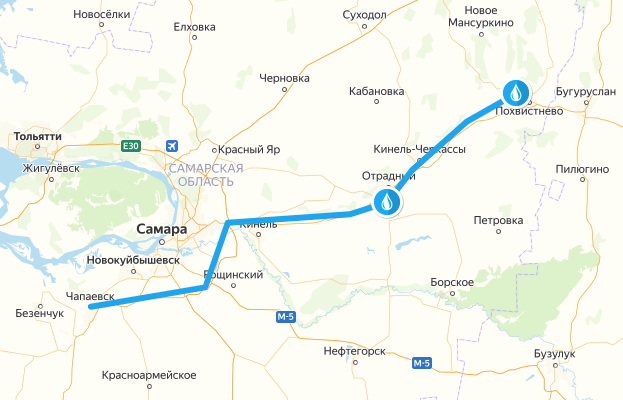 «Газпром» проводит проектно-изыскательские работы в рамках реконструкции газопровода «Похвистнево – Самара, 2-я нитка»