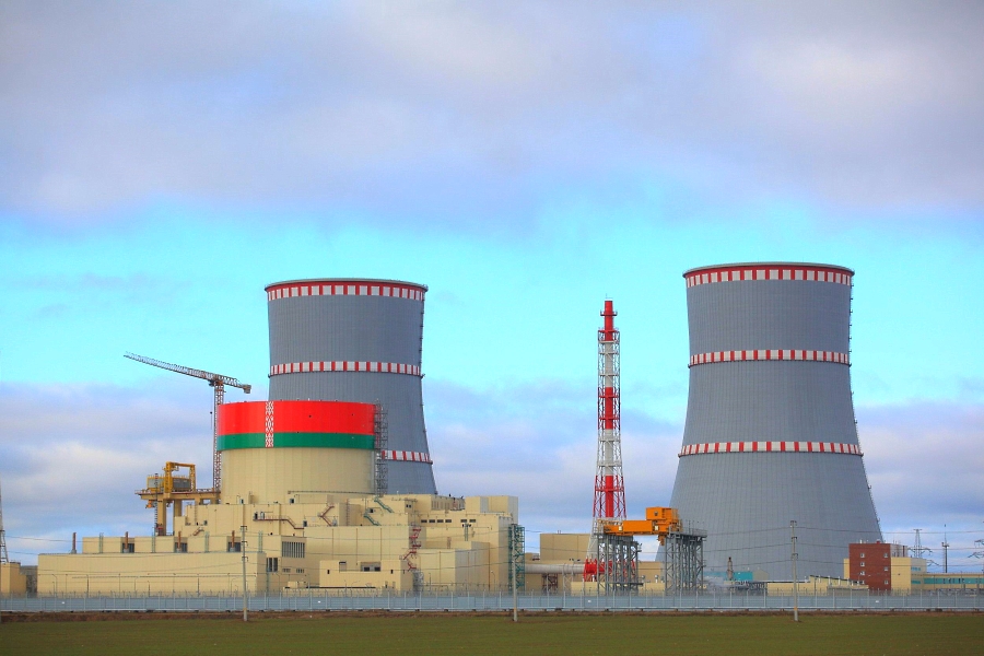 Возведение первого и второго энергоблоков Белорусской АЭС продолжается в соответствии с графиком