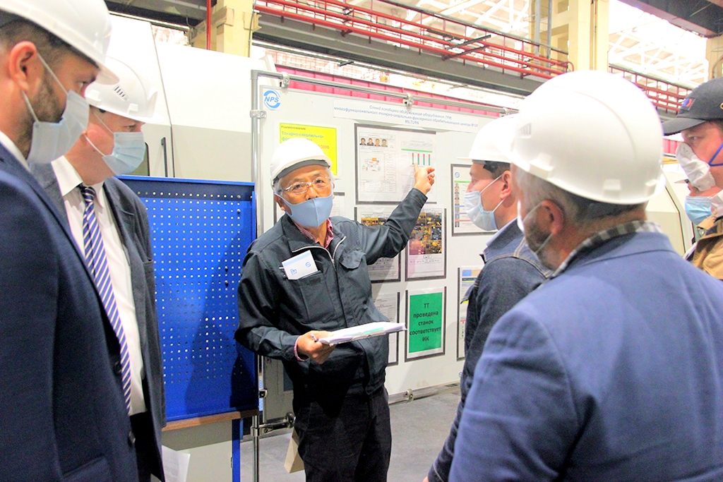 Главный инженер филиала Tanex Japan Co Тадзуке Наото оценил бережливые технологии на Невском заводе