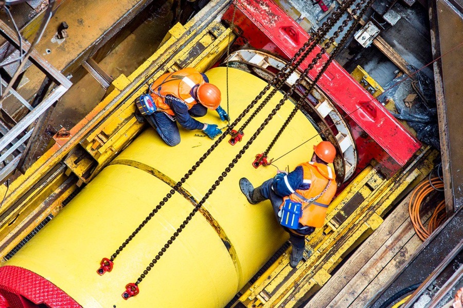 Специалисты компании «Мосгаз»  выполняют реконструцию Гольяновского газопровода-дюкера