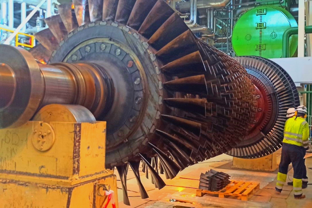 Энергетики «Квадры» ремонтируют парогазовую установку на Новомосковской ГРЭС