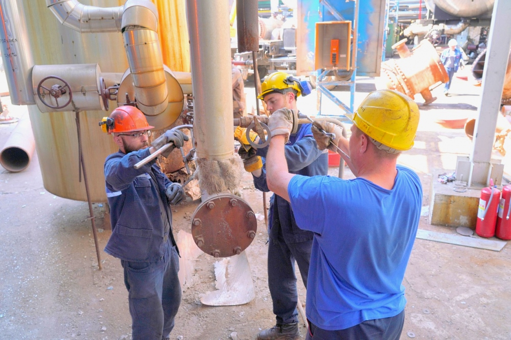 На Мозырском нефтеперерабатывающем заводе завершается ремонтная программа 2021 года