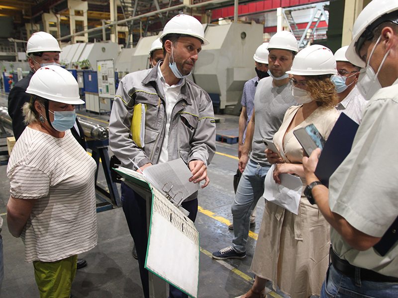 Опыт внедрения инструментов бережливого производства на Невском заводе оценили промышленники Санкт-Петербурга