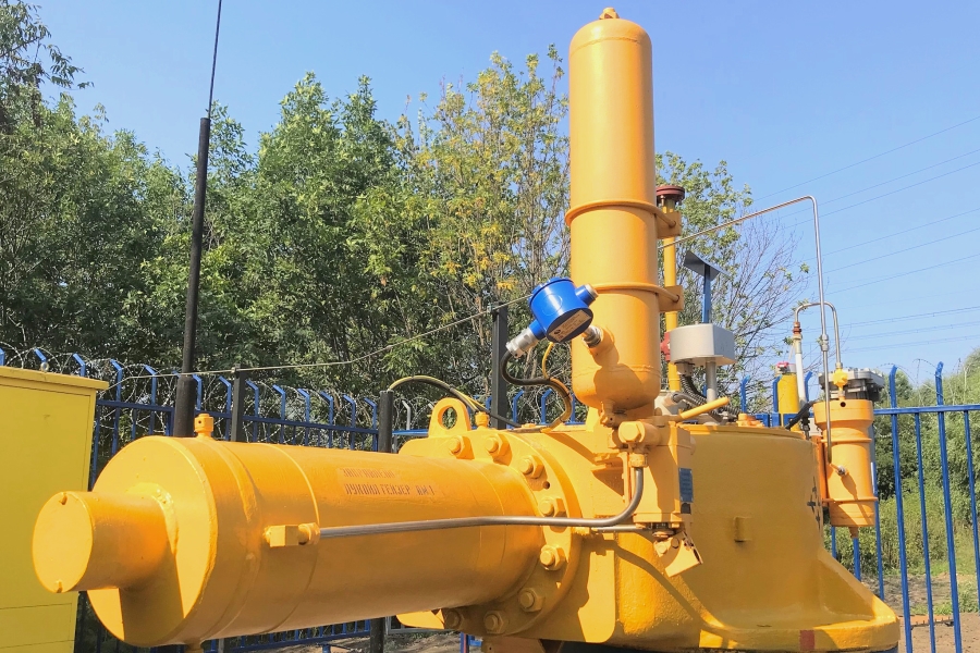 На Московском кольцевом газопроводе установили крановый узел