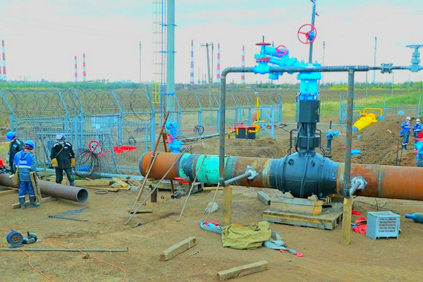 «Газпром добыча Оренбург» заменил запорную арматуру на участке конденсатопровода «Оренбург-Салават-Уфа»