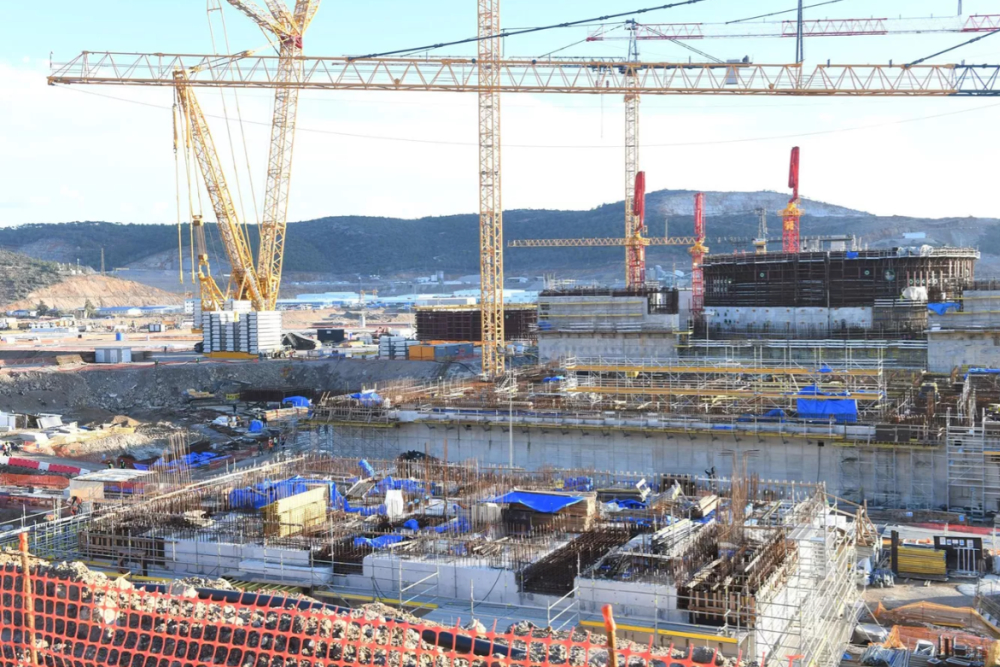 На АЭС «Аккую» выполнили очередной этап возведения береговых сооружений