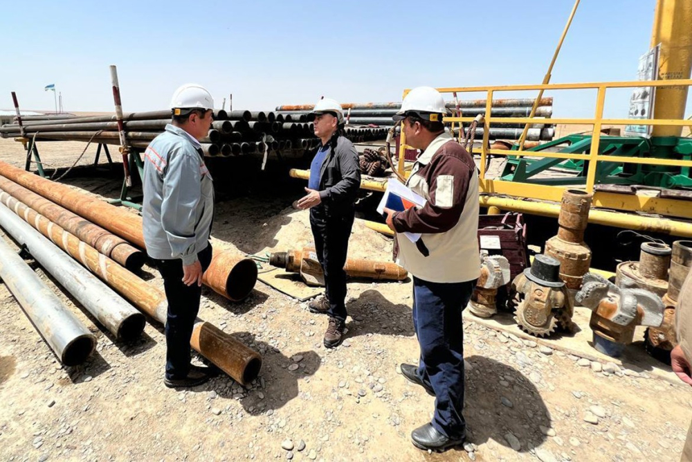 Рабочая группа и делегация «Узбекнефтегаза» посетили Шуртанское нефтегазодобывающее управление