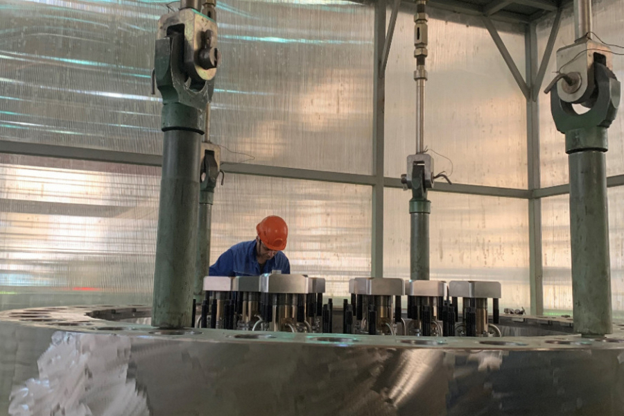 На «ЗиО-Подольске» завершилась контрольная сборка корпуса реактора силовой установки «РИТМ-200» для ледокола «Якутия»
