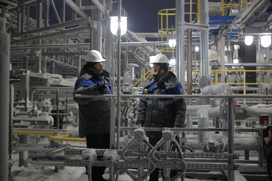В Ямало-Ненецком автономном округе запустили в работу Семаковское газовое месторождение