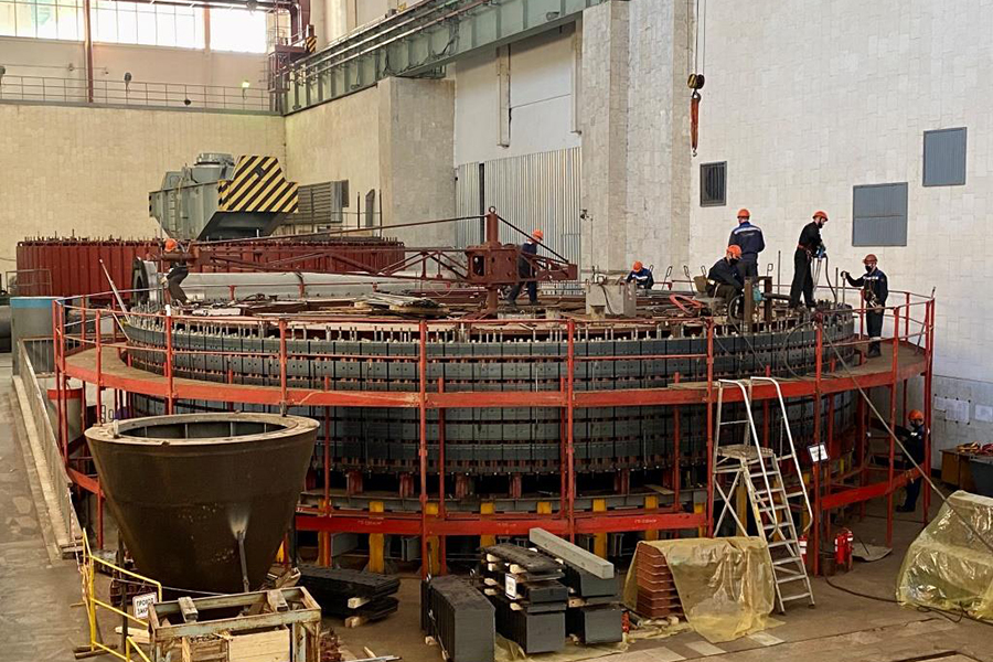 На Чебоксарской ГЭС после модернизации введен в эксплуатацию гидроагрегат № 9