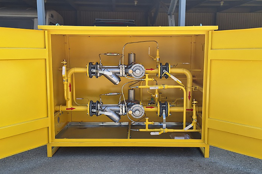 Компания «Газовик» поставила шкафной газорегуляторный пункт ГРПШ-07-2У1 на базе регуляторов давления газа РДНК-1000
