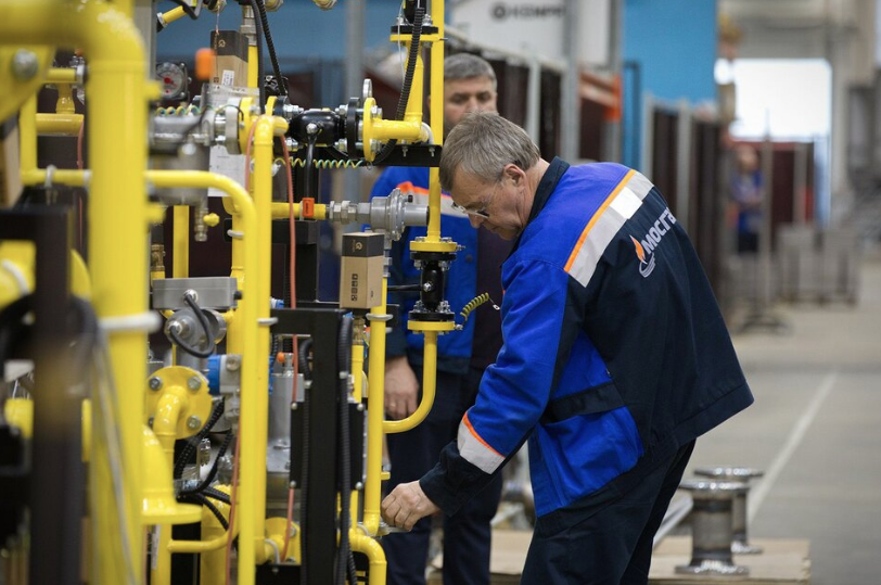 Фото недели: на производственной площадке АО «Мосгаз» организован полный цикл производства газораспределительного оборудования