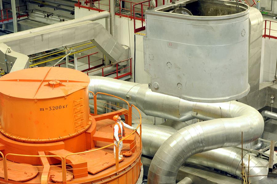 На энергоблоке № 4 Белоярской АЭС осуществлена замена промежуточного теплообменника