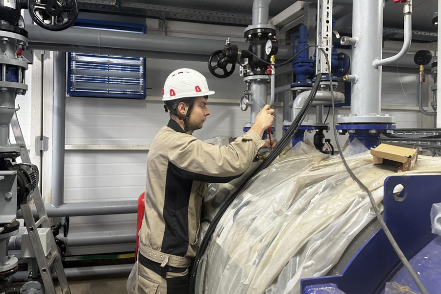 В Михнево запустили в работу современную блочно-модульную котельную мощностью 1,5 МВт