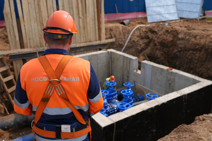 В 2025 году АО «Мосводоканал» возвело и реконструировало более 290 км сетей холодного водоснабжения и водоотведения