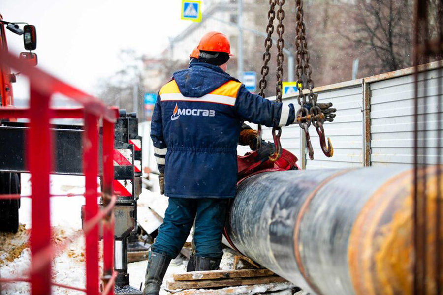 АО &laquo;Мосгаз&raquo; возводит газопровод протяженностью более 1,6 километра на востоке Москвы