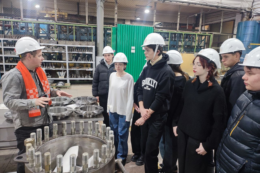 Студенты ППК СГТУ имени Гагарина Ю. А. ознакомились с производством Саратовского арматурного завода