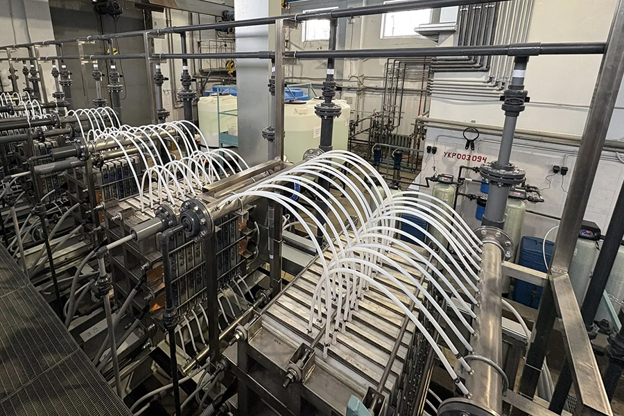 Компания &laquo;РВК-Архангельск&raquo; реконструировала систему обеззараживания на Центральных очистных сооружениях водопровода