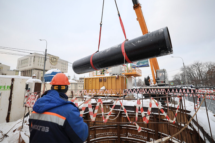 За прошлый год АО &laquo;Мосгаз&raquo; построило и реконструировало более 180 километров газопроводов