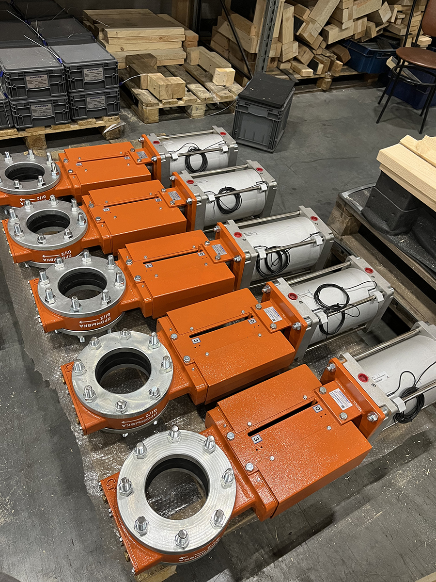 НПО &laquo;КОМПОЗИТ&raquo; представляет шланговые и шиберно-ножевые задвижки, предназначенные для сложных условий эксплуатации