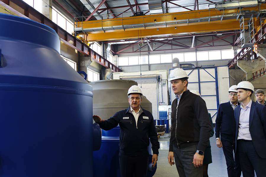 Глава городского округа Люберцы Владимир Волков ознакомился с производством УЗТПА