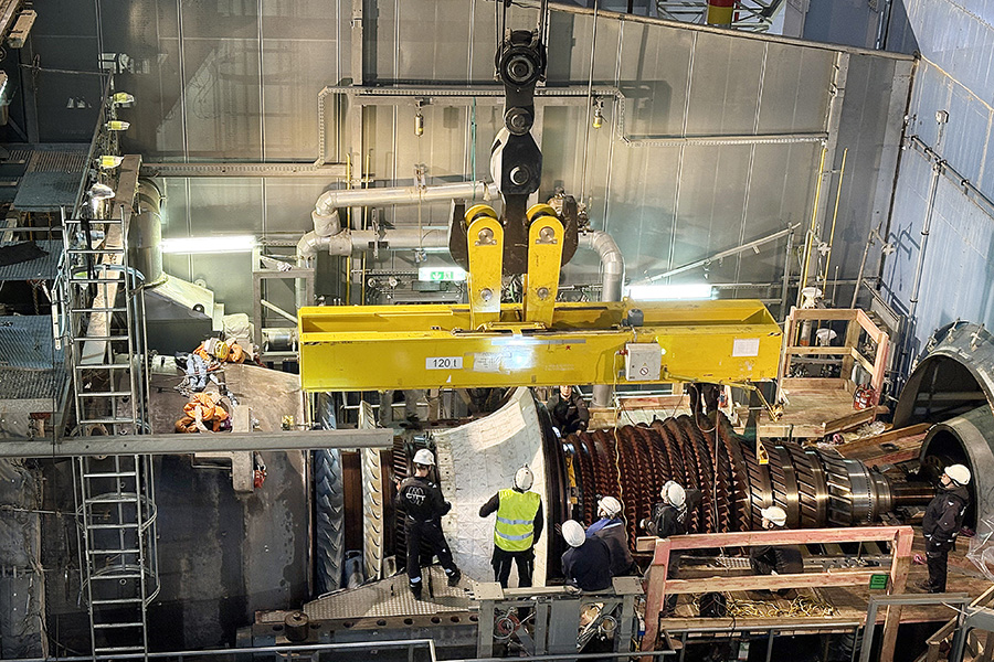 Компания &laquo;Современные Технологии Газовых Турбин&raquo; провела расширенную инспекцию энергоблока № 12 Верхнетагильской ГРЭС