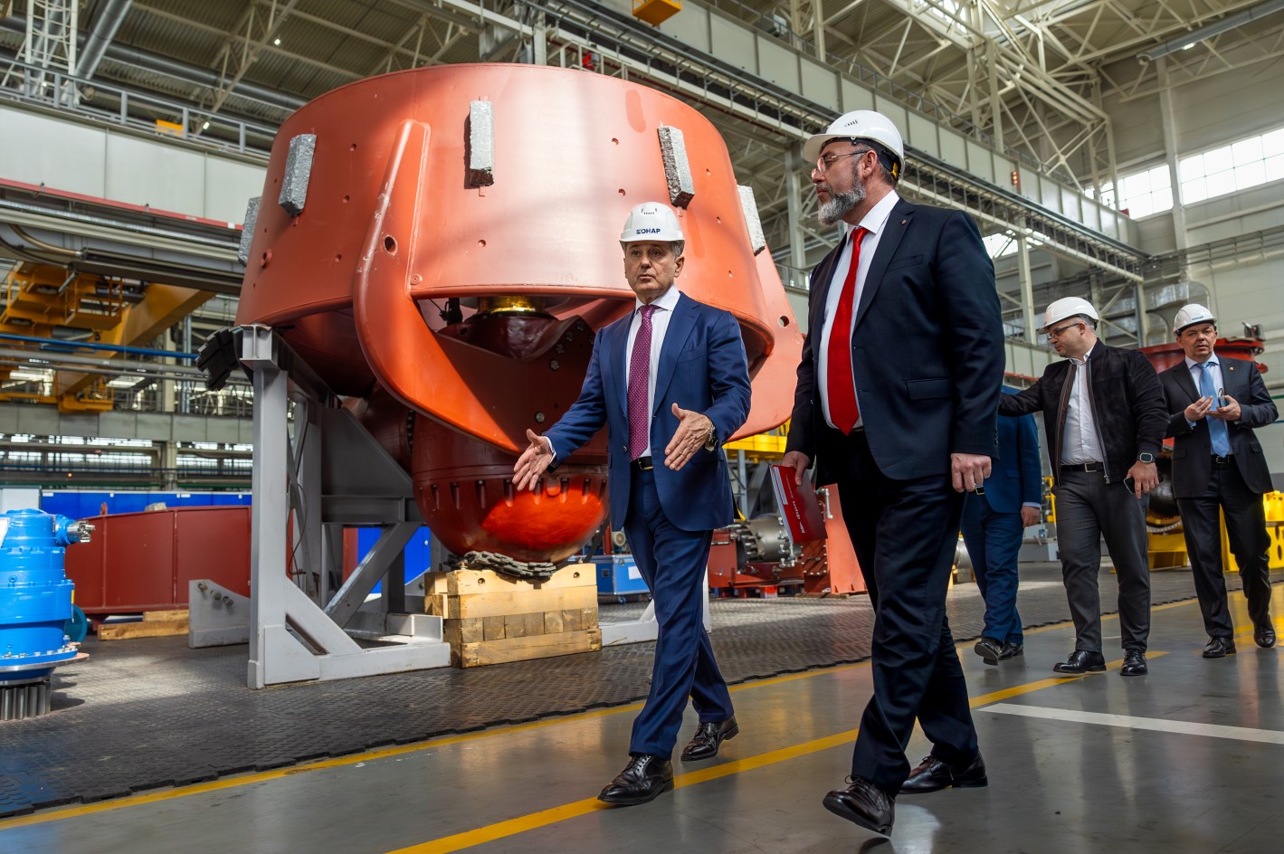 КОНАР запустил новую линию по производству корпусных деталей турбин для тепловых, газотурбинных, атомных и гидроэлектростанций
