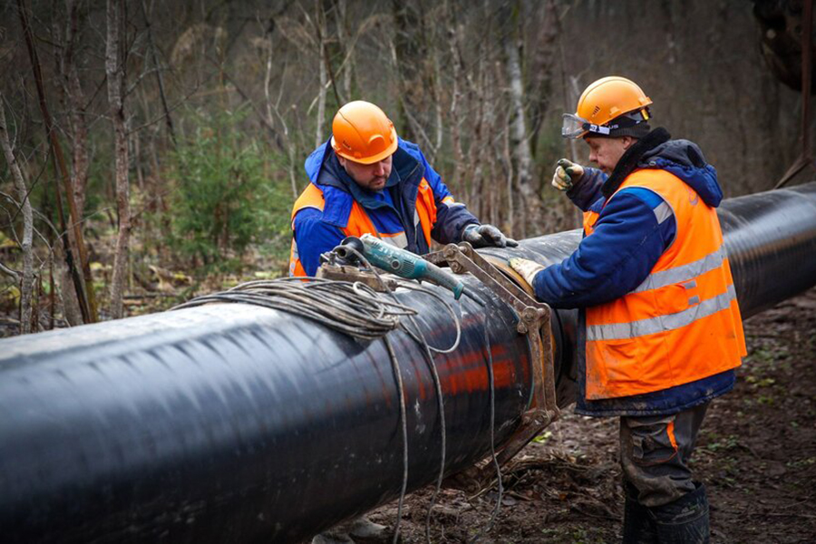 Компания &laquo;Мосгаз&raquo; возводит 5-километровый газопровод высокого давления в Новомосковском административном округе