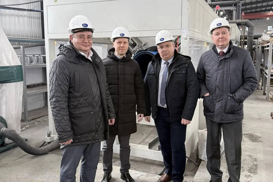 На Хабаровском трубном заводе побывали представители Министерства ЖКХ региона и руководства МУП города Хабаровска &laquo;Водоканал&raquo;